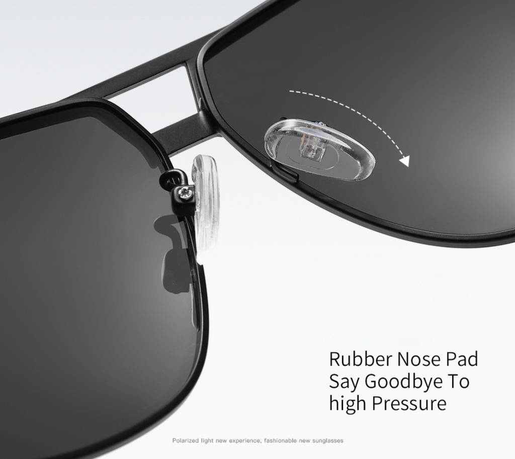 Mens Polarized Pilot Sunglasses Outdoor Driving UV400 Sun Glasses