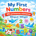 My First Numbers / Mis Primeros Números - Bilingual Coloring Book