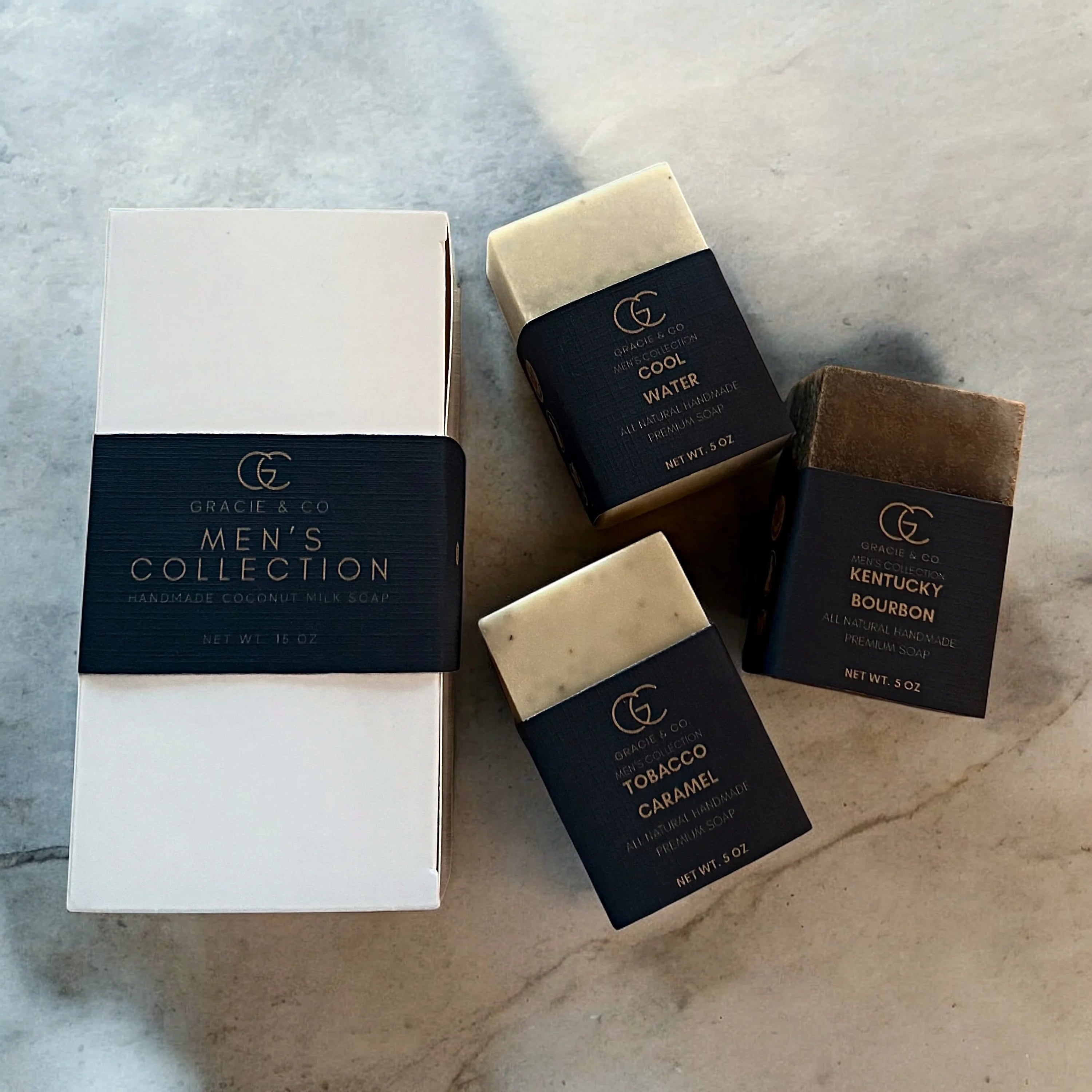 Men's Collection COOL WATER Premium  Coconut Milk Soap