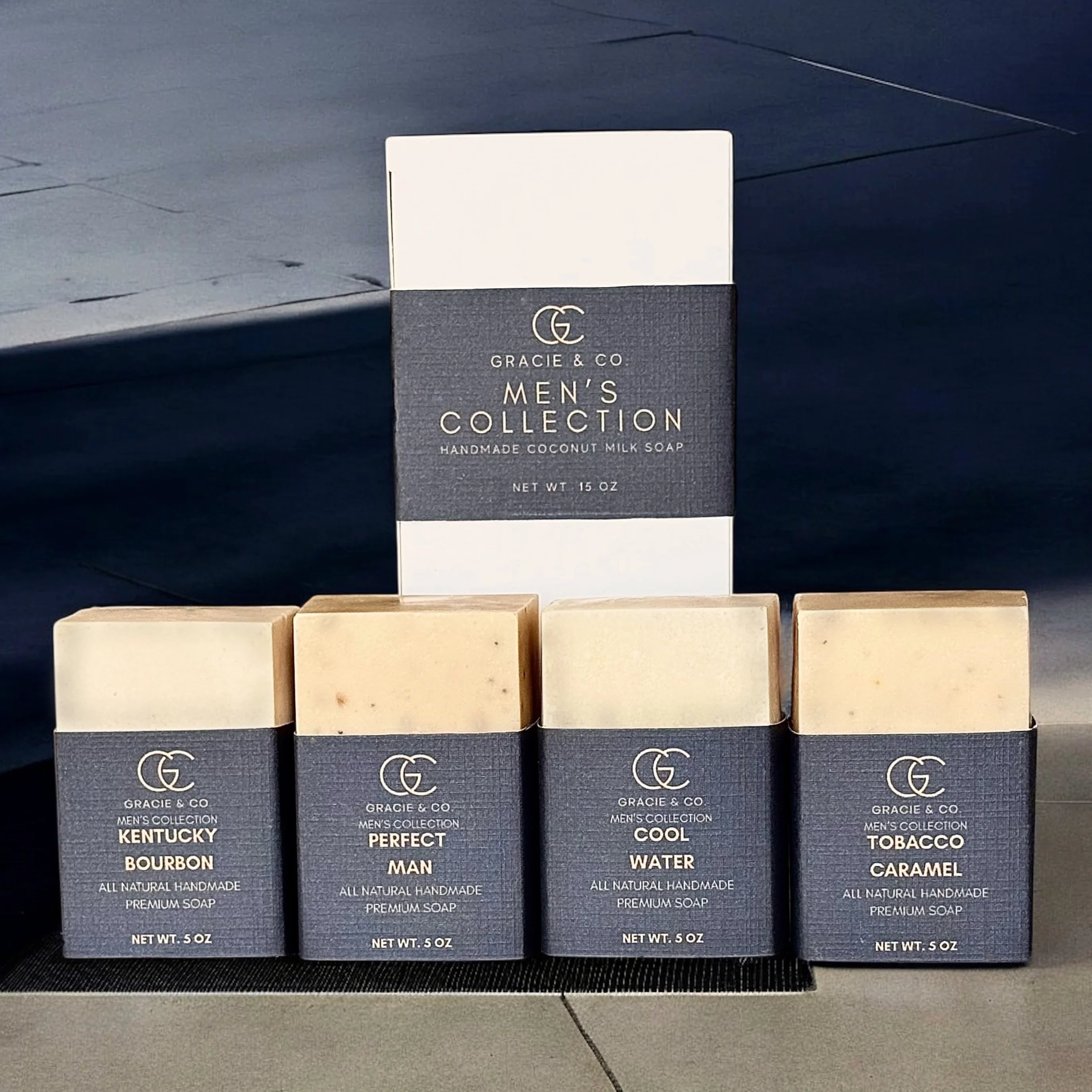 Men's Collection COOL WATER Premium  Coconut Milk Soap